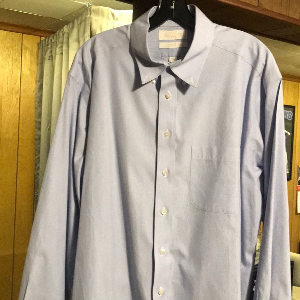 Light Blue dress shirt. Size 17/36
